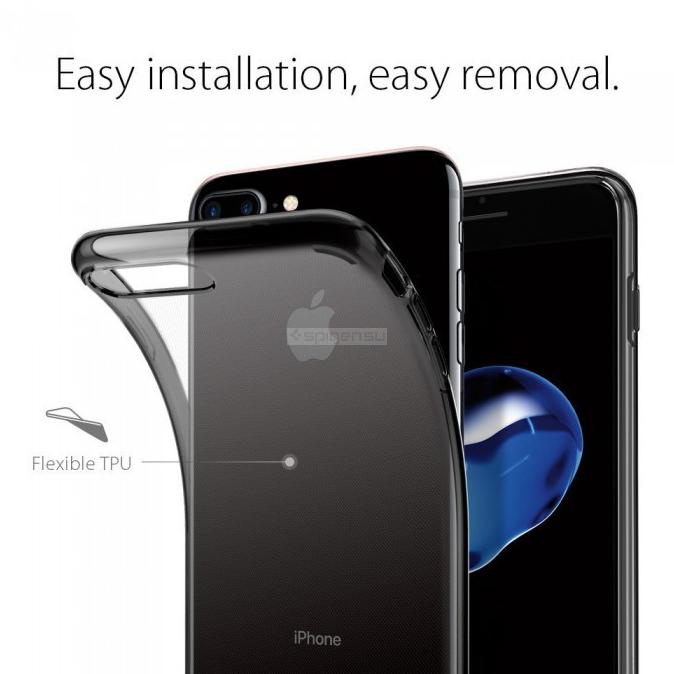 Ốp lưng pha lê Spigen 2 cho iPhone 7 Plus / iPhone 8 Plus | Ốp điện thoại mềm chất lượng cao