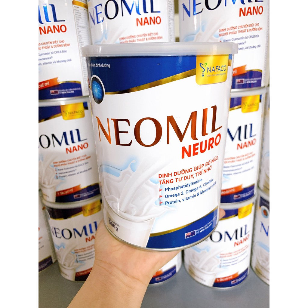 Sữa Neomil Neuro 400g - 900g | Dinh Dưỡng Giúp Bổ Não, Tăng Tư Duy, Cường Trí Nhớ, Tăng Miễn Dịch, Ngủ Giấc Sâu Babivina