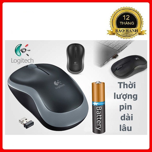 Chuột không dây Logitech B175- Hàng Chính Hãng