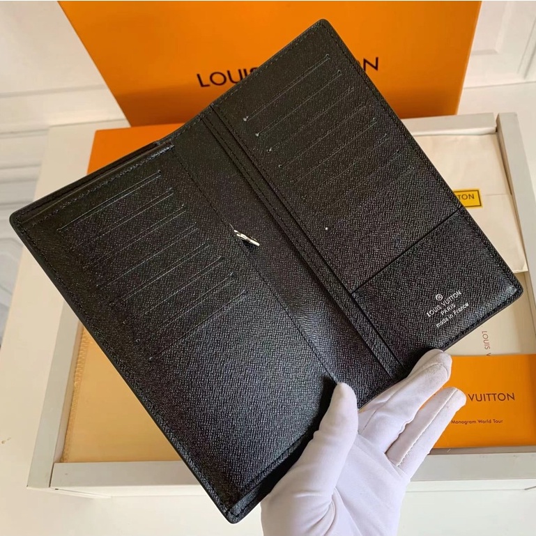 Sẵn sàng giao hàng 100% nguyên bản Ví dài nam Louis Vuitton LV mới có hộp N60440