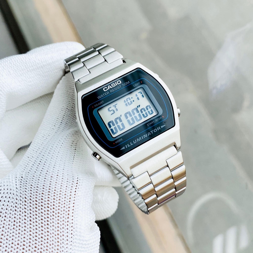 Đồng hồ nam dây kim loại CASIO B640WD-1AV chính hãng