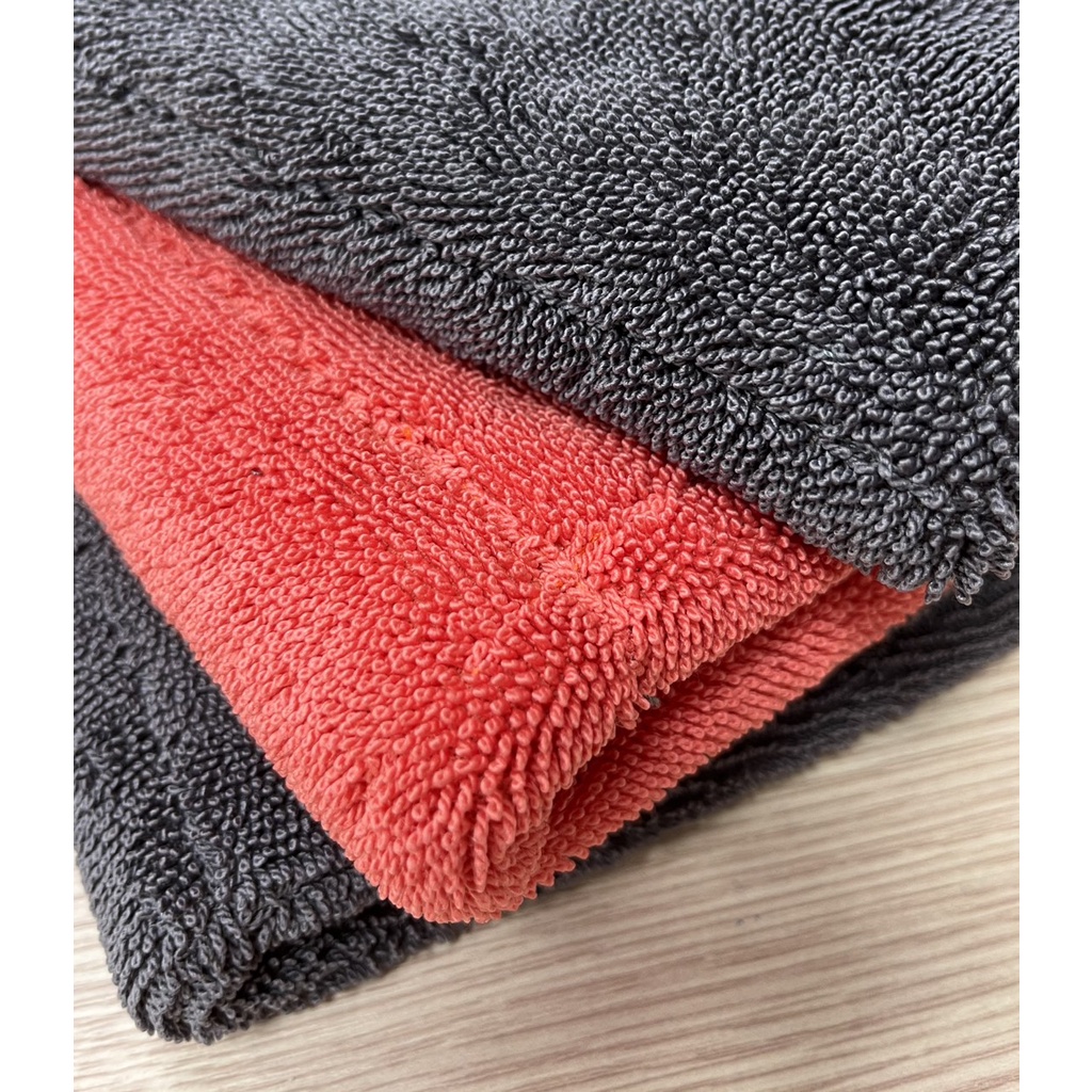 Khăn lau xe Microfiber xuất dư Châu Âu tại xưởng công ty DNS Global Vải lông mềm thấm hút tốt 40x60cm