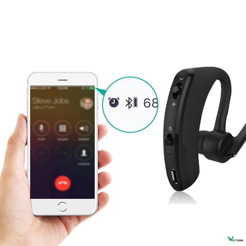 Tai nghe Bluetooth V8 5.0 có mic chất lượng cao tiện dụng -dc3858