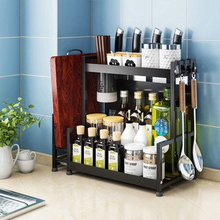 🔥 Giá để đồ ăn đa năng inox thông minh, giá đựng gia vị kệ bếp