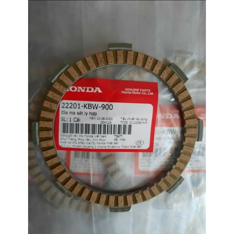 Bộ 4 lá bố nồi xe DREAM , WAVE ,FUTURE 1 zin honda