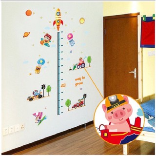 Decal đo chiều cao hình giao thông