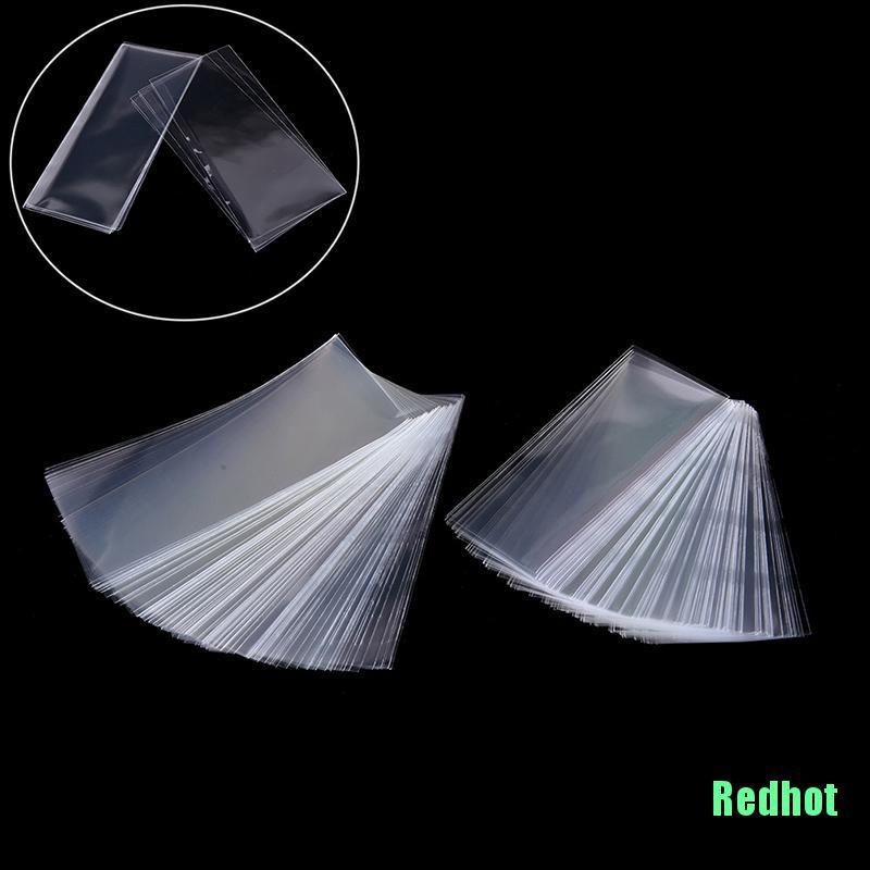 Set 100 giấy bọc bảo vệ tiền trong suốt kích thước 8.5x17.5cm