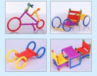 Đồ chơi xếp hình que