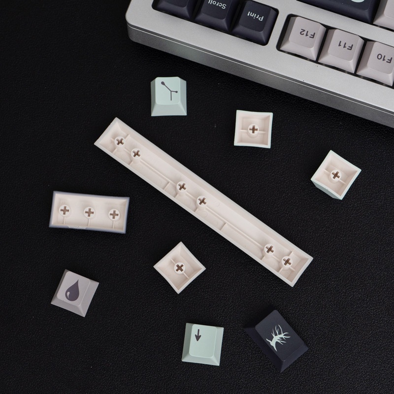 Bộ 130 Nút Bàn Phím Pbt In Chữ Tiếng Anh Dành Cho Bàn Phím Cơ 61 / 64 / 68 / 75