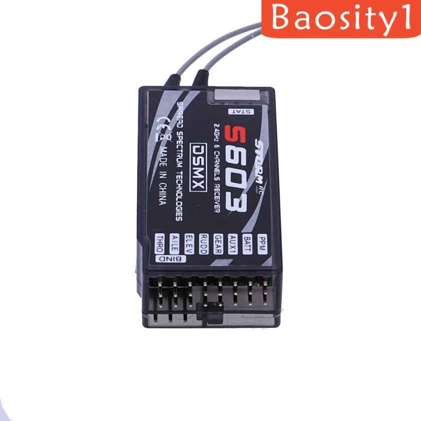 [Baosity1] S603 Phạm Vi Đầy Đủ JR 7CH Tương Thích AR6210 DSMX DSM2