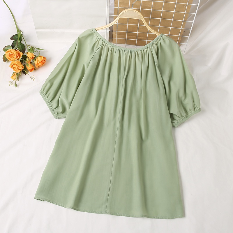 Zanzea Áo Nữ Tay Lửng Cột Dây Thời Trang Hàn Quốc