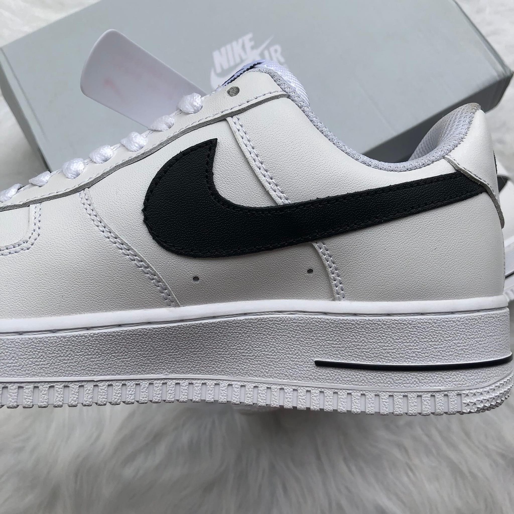 [𝐒𝐀𝐋𝐄 ĐẬ𝐌 ] Giày AF1 vệt đen bản trung SC, Sneaker Air Force 1 Bản xịn, full bill + box bảo vệ