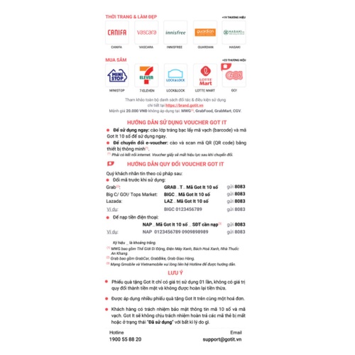 [FMCG gift] Combo 2 voucher Got it 20K