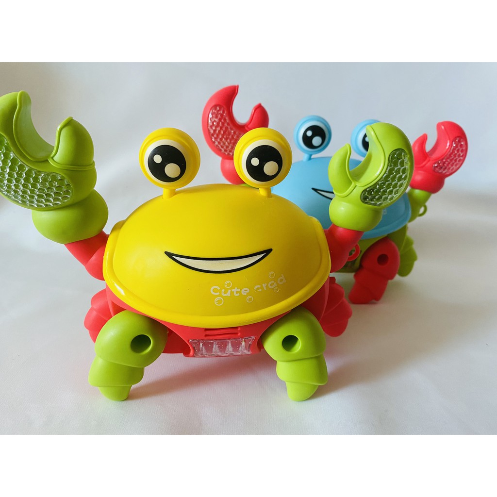 Con Cua Đồ Chơi Chạy Pin Bò Tung Tăng Chạy Theo Nhạc Cực Kì Dễ Thương Dùng để dỗ bé rất hay . AN Kids