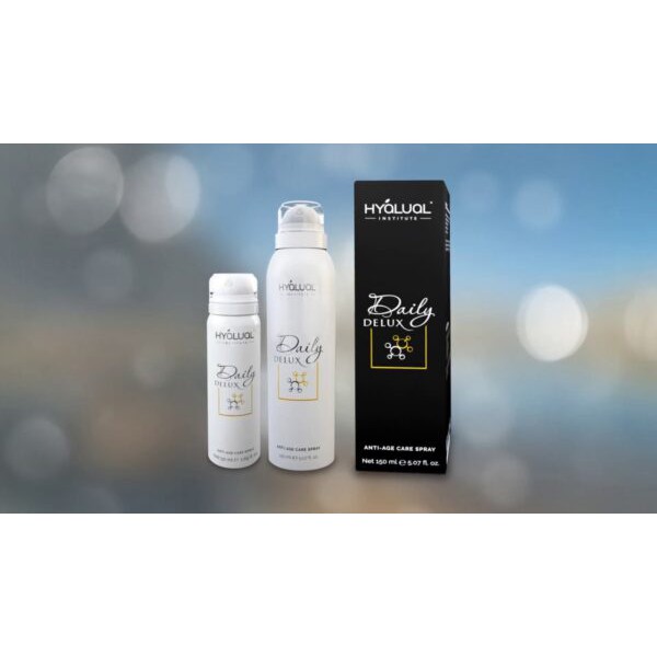Xịt khoáng chống lão hóa Hyalual Daily Delux