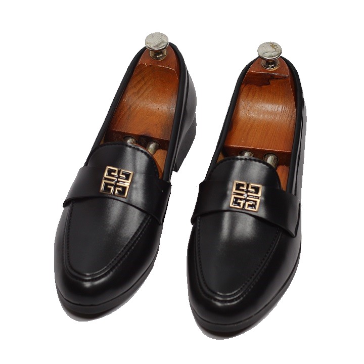 Giày tây nam hàn quốc phong cách lịch lãm 2 loại da bóng và mờ