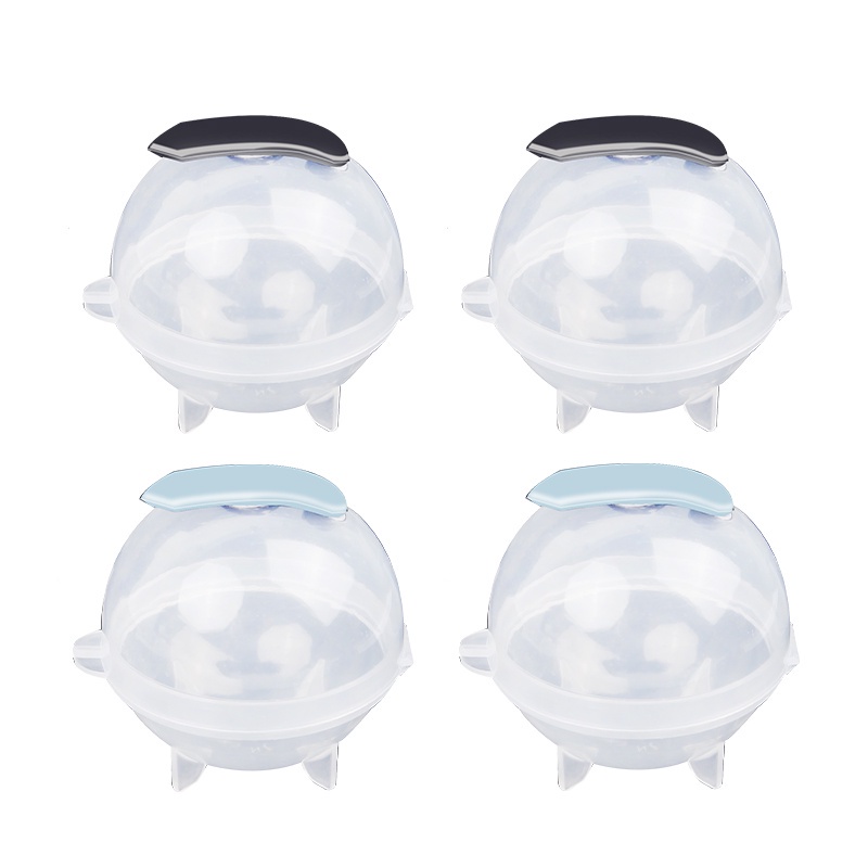 Bộ 4 Khuôn Silicone Làm Đá Hình Cầu