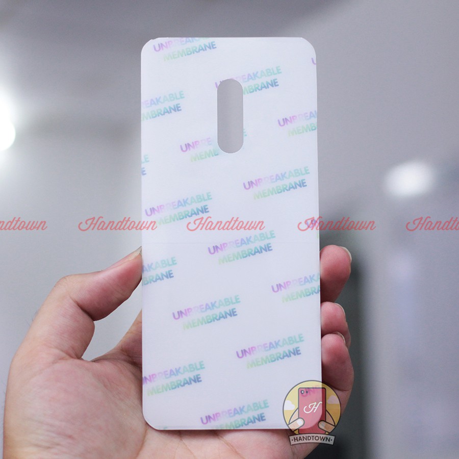 Dán Ppf Mặt Lưng Realme X / Realme X Lite / Realme 3 Pro Hiệu Ứng Cầu Vồng Không Full Viền