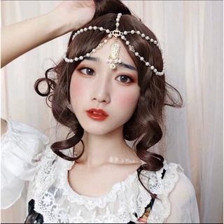 Bờm tóc bohemian - Vòng đội đầu head chain boho style