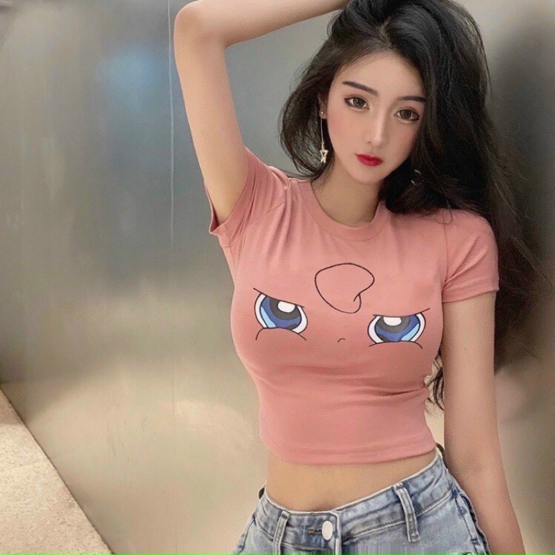 ÁO CROPTOP IN HÌNH