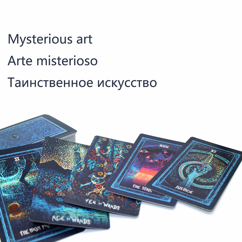 Bộ Bài Tarot 79 Lá Tiếng Anh Bí Ẩn 4 Mùa