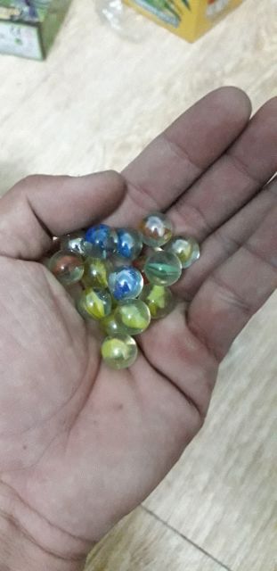 Combo 140 viên đạn ve keo loại nhỏ kích thước 7mm nhiều màu
