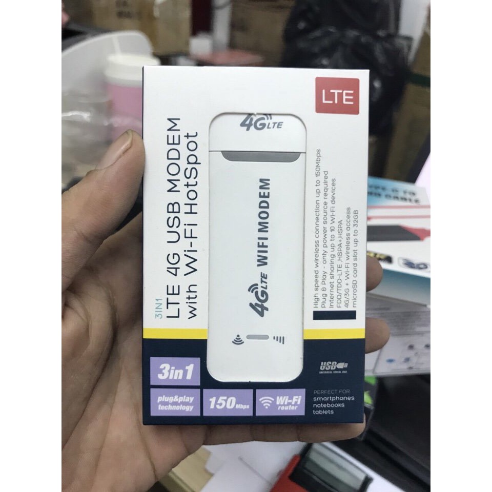 Usb 4G LTE phát sóng cực mạnh 150Mbps | BigBuy360 - bigbuy360.vn