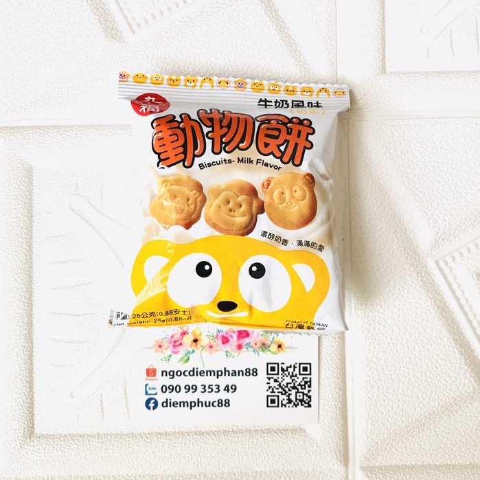 TÁCH LẺ - BÁNH QUY THÚ HURNG FUR ĐÀI LOAN