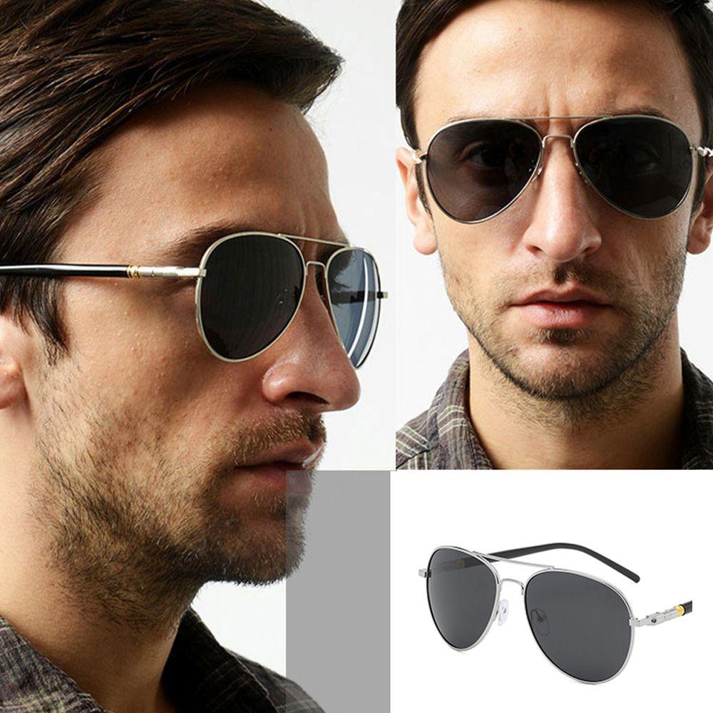 Danell Kính Mát Phân Cực Gọng Kim Loại Chống Tia UV Nhiều Màu Sắc Phong Cách Cổ Điển Thời Trang Cho Nam