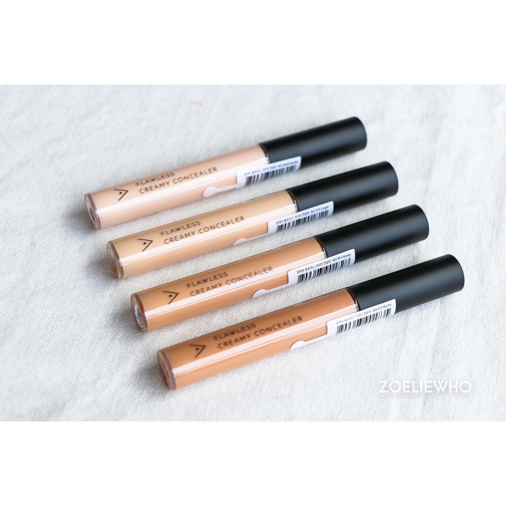 Kem Che khuyết Điểm và Tạo Khối Flawless Creamy Concealer 6g