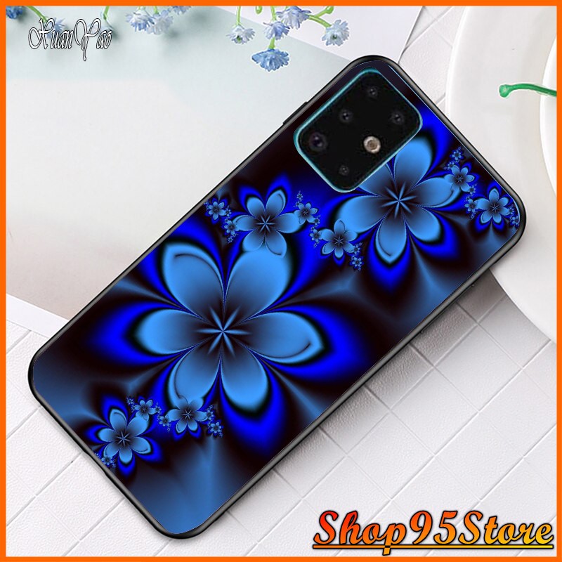 Ốp lưng phủ bóng SamSung S20 S20+ S20 ultra S20 FE A71 A51 A02S A12 M51 M30S Note 10 họa tiết Hoa