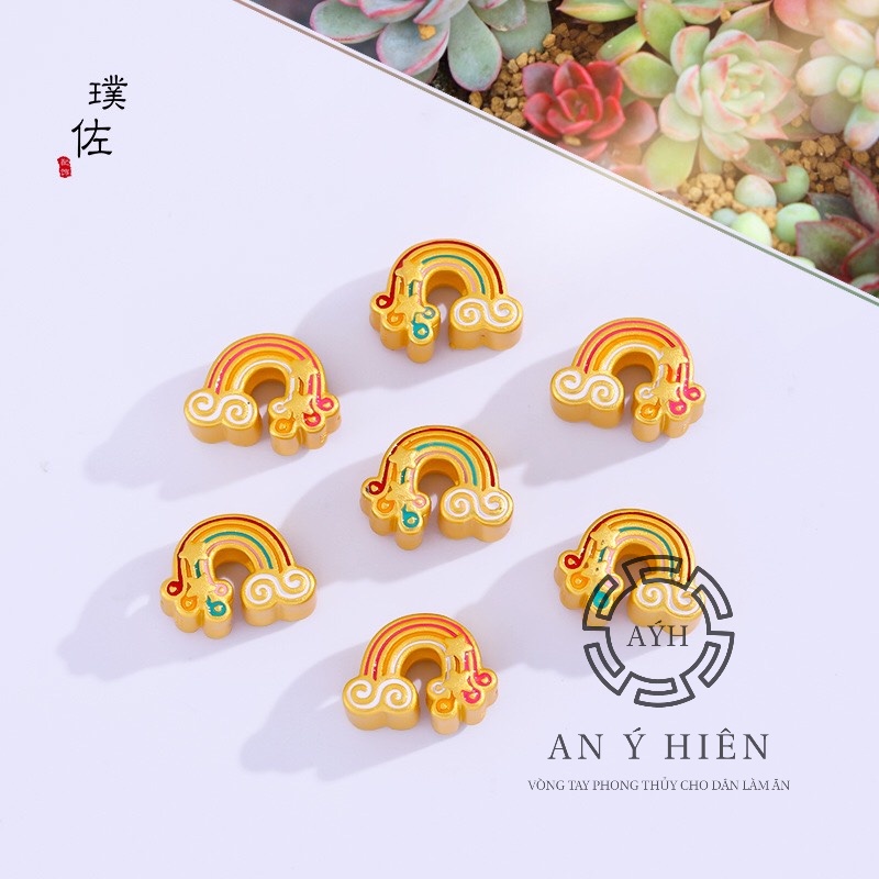 Charm Cầu vồng Hồng #C501 ( An Ý Hiên)