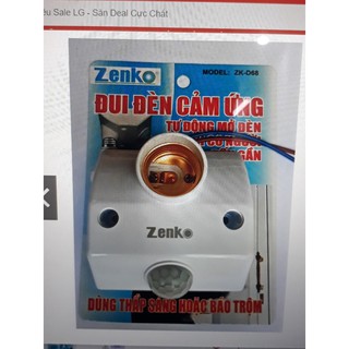 Đuôi đèn cảm ứng hồng ngoại  ZENKO