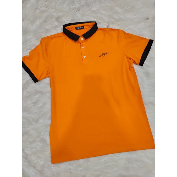 Áo tay ngắn có cổ thun cotton ,cá sấu cho nam(có size đại)