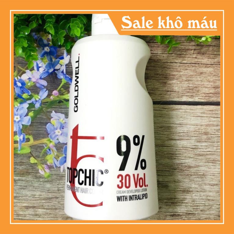 Oxy Goldwell Topchic pha thuốc nhuộm tóc cao cấp 1000ml