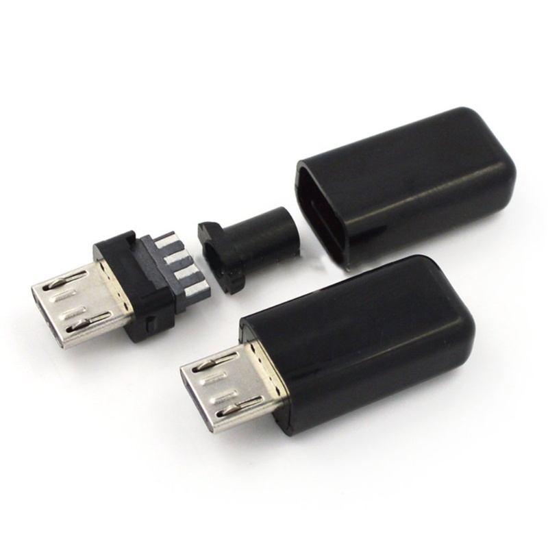 Bộ Đầu Nối Hàn 5 Pin USB 2 0 Male Plug Type-C Sửa Chữa Đồ Thủ Công