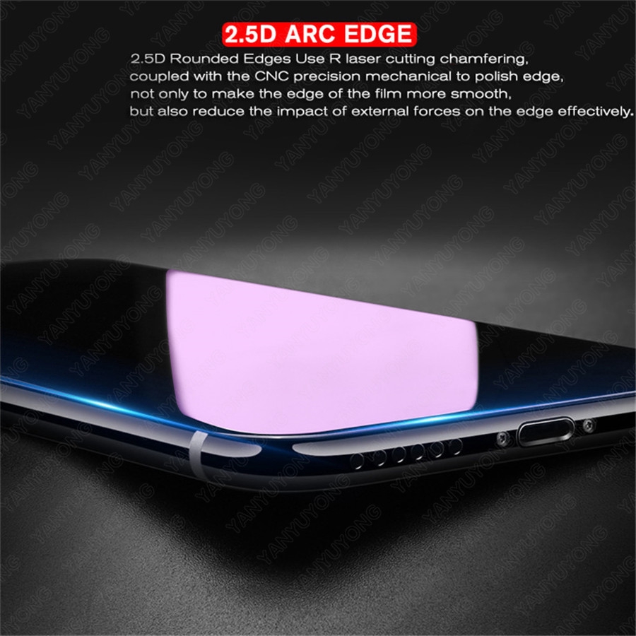 Kính Cường lực Full Màn Chống Tia Sáng Xanh Miếng dán màn hình Chống Trầy cho Xiaomi Mi Redmi Note 9s 8 7 9 Pro K30 Poco X3 Nfc F1 F2 X2 9a 8a 6a 9a 9t A2 Lite