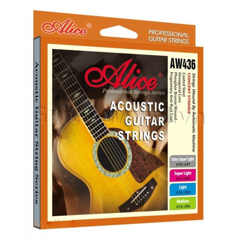 Dây Guitar Acoustic ALICE AW436 (