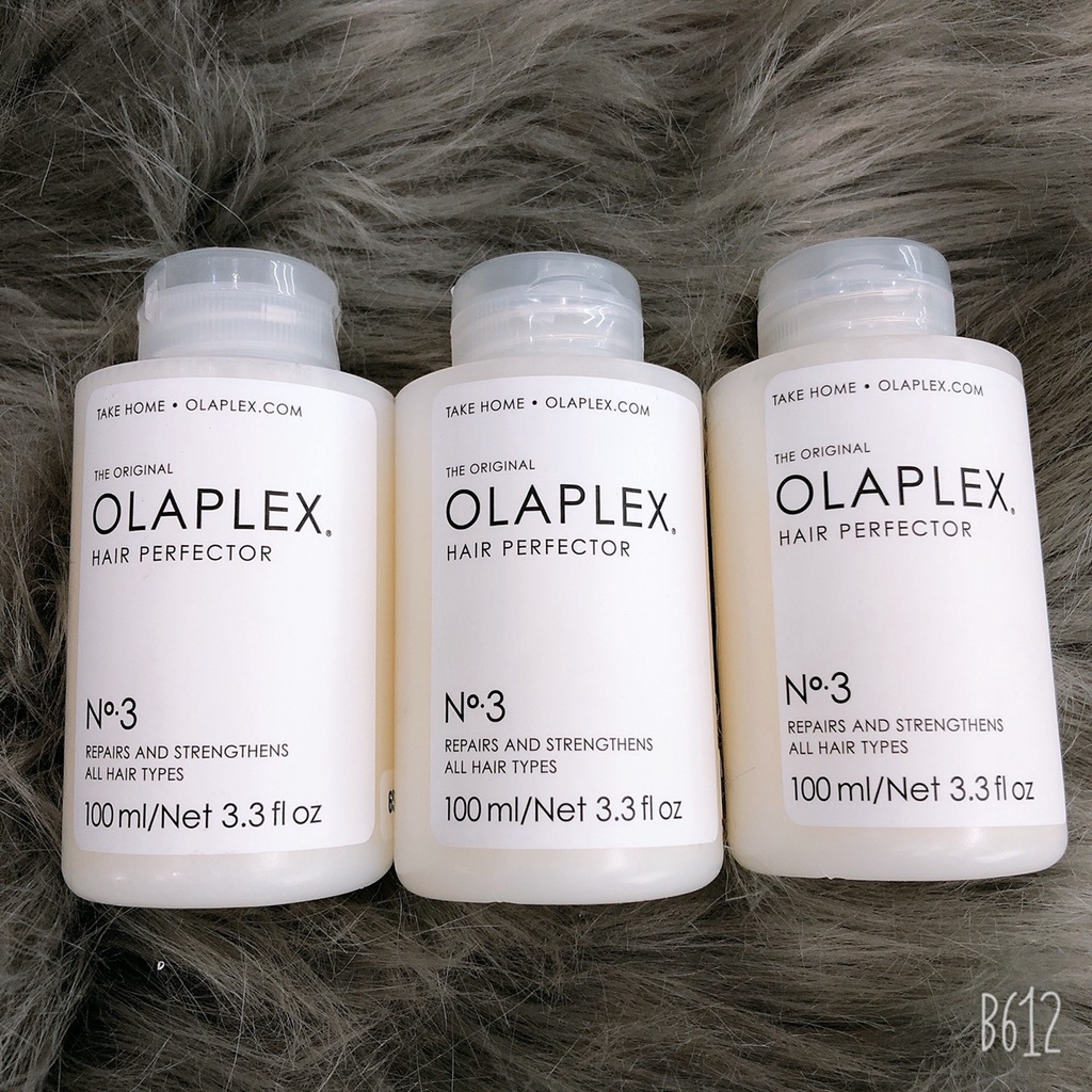 Sản phẩm phục hồi tóc hư tổn NO3 OLAPLEX 100ML. giúp tăng cường các liên kết tóc ( hàng chính hãng )