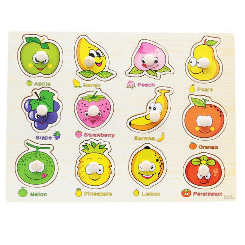 Bộ Xếp Hình 10 Kiểu Bằng Gỗ