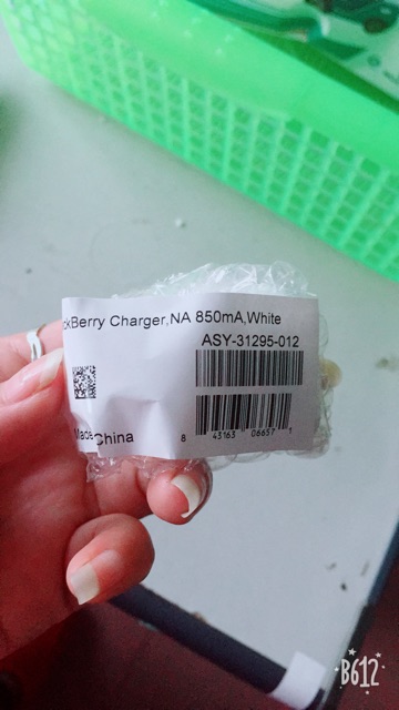 Củ sạc blackberry 850mA