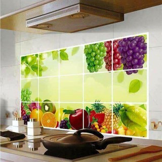 Tranh dán bếp cách nhiệt 3D (75*45 CM)