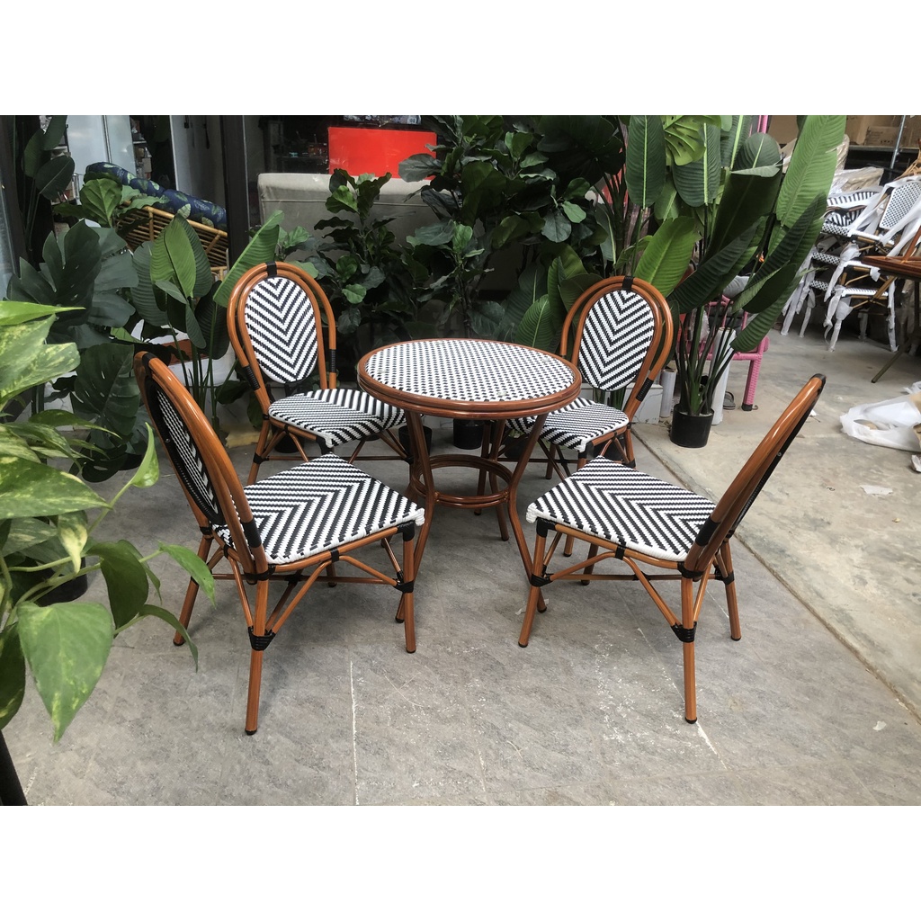 -  Ghế mây nhựa 01