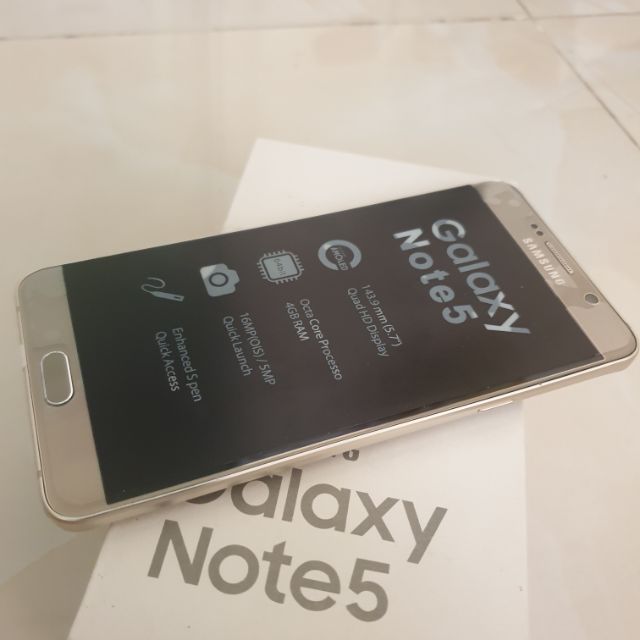 Điện thoại Samsung Note 5 ram 4G/64G mới keng - Chiến Game mượt