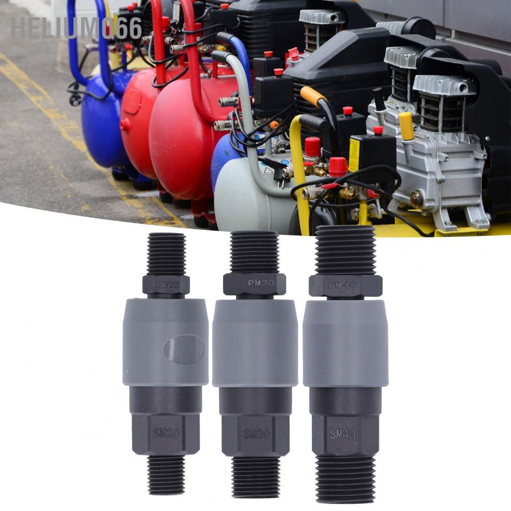 Helium066 C Type Pneumatic Quick Connector Plastic Steel Self Locking Air for PU Pipe