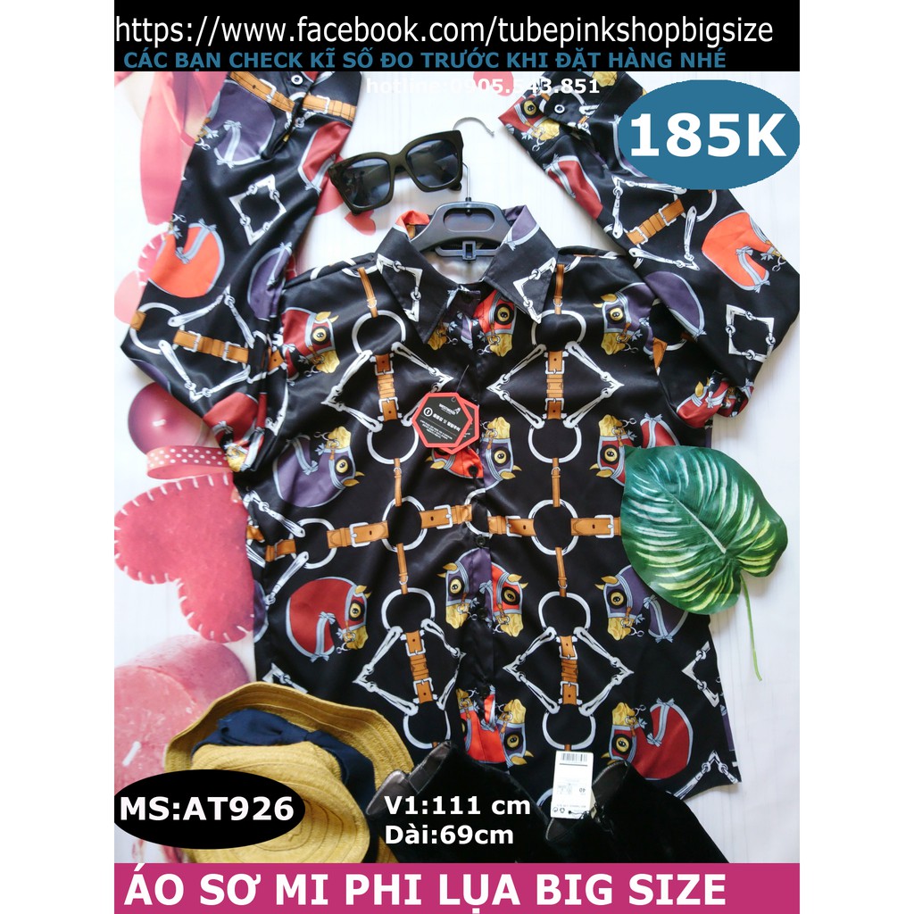 sơ mi phi lụa bigsize NAM NỮ
