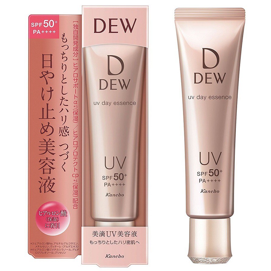 Tinh chất chống nắng Kanebo Dew UV Day Essence SPF50+/PA++++ 40g - Nhật Bản