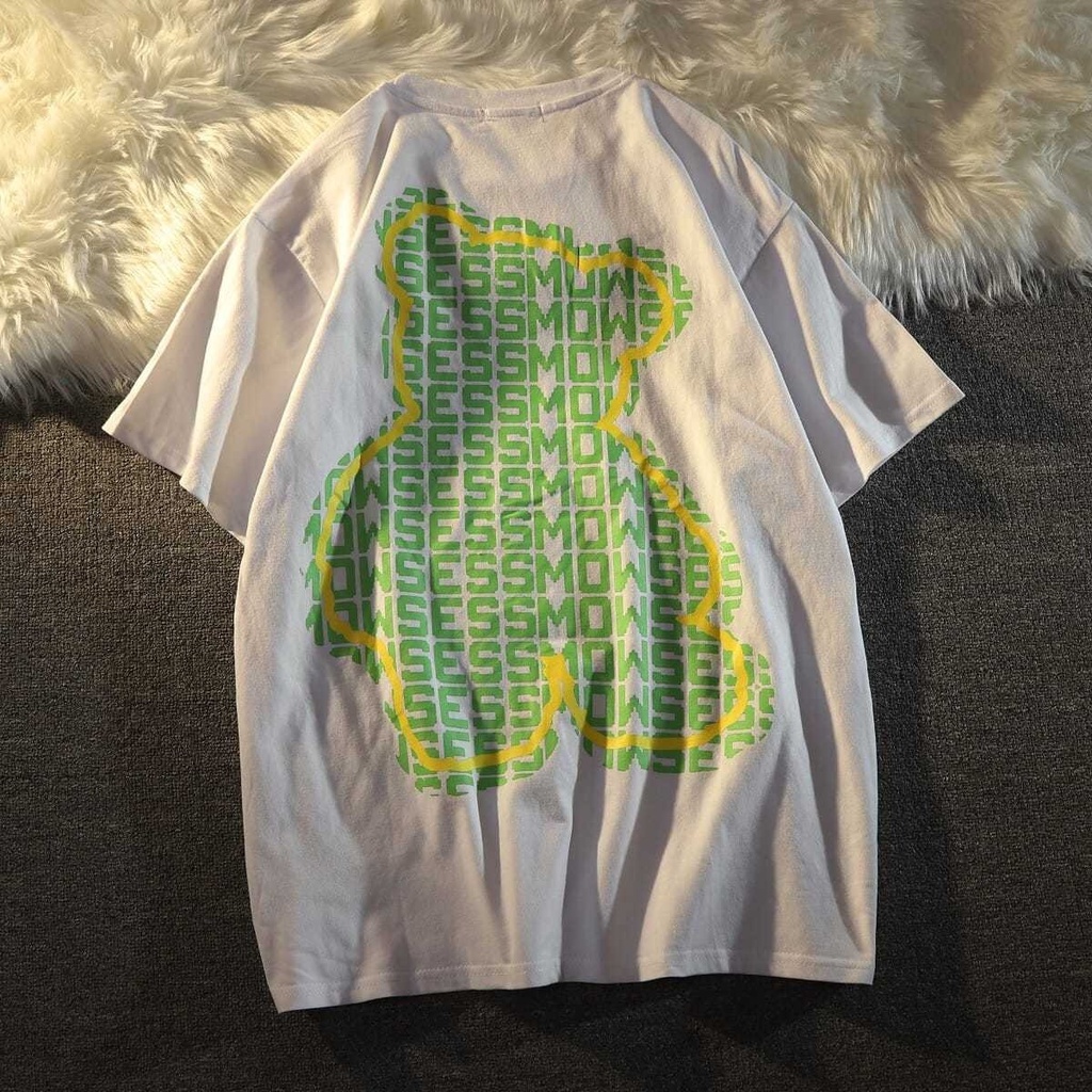 Áo Thun HIIXIIVI T-Shirt Tay Ngắn Cổ Tròn In Hình Hoàng Hôn Thời Trang Mùa Hè Phong Cách Hàn Quốc Dành Cho Nữ 2022