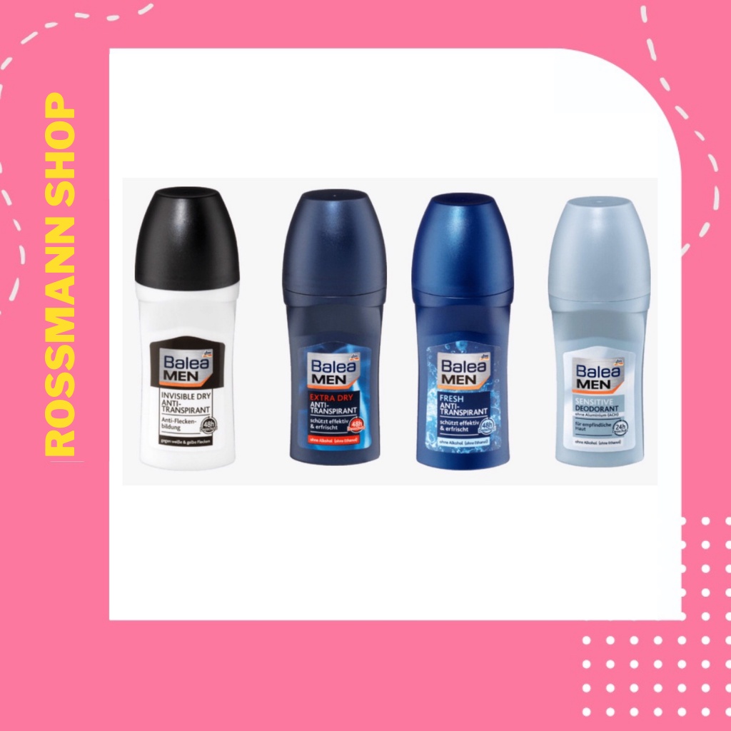 Lăn khử mùi Balea Men, 50ml  Đức