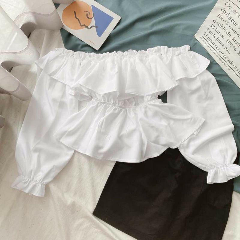 ÁO BẸT VAI 2 TẦNG TIỂU THƯ